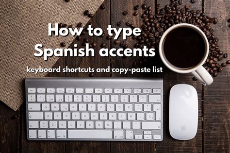Type Spanish accents .